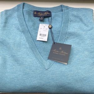 Brooks Brothers light green mens sweater